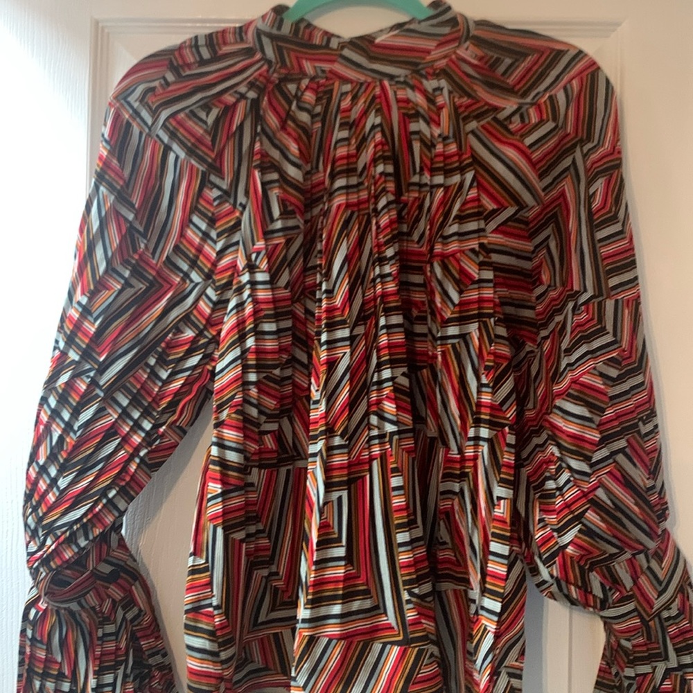Molly Bracken blouse with ruffle sleeve detail